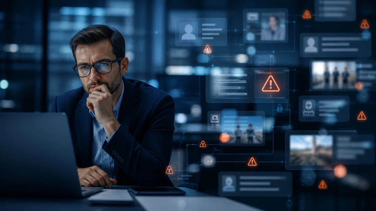 A user protecting identity data from weak knowledge-based security questions.