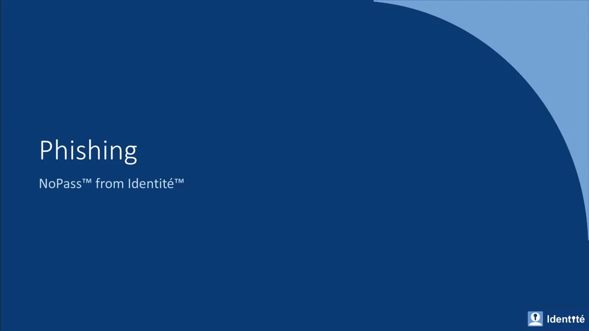 Stopping Phishing with Identite