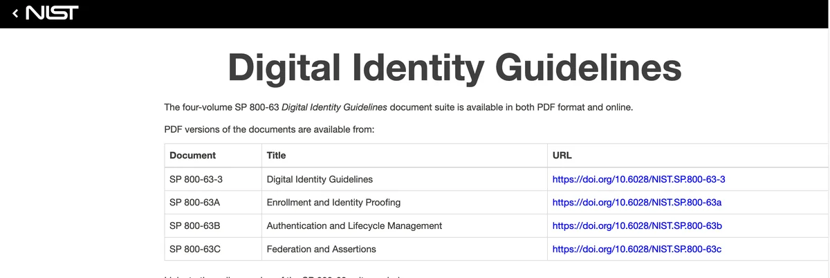 El Instituto Nacional de Normalización y Tecnología (NIST) proporciona como servicio público páginas web del NIST