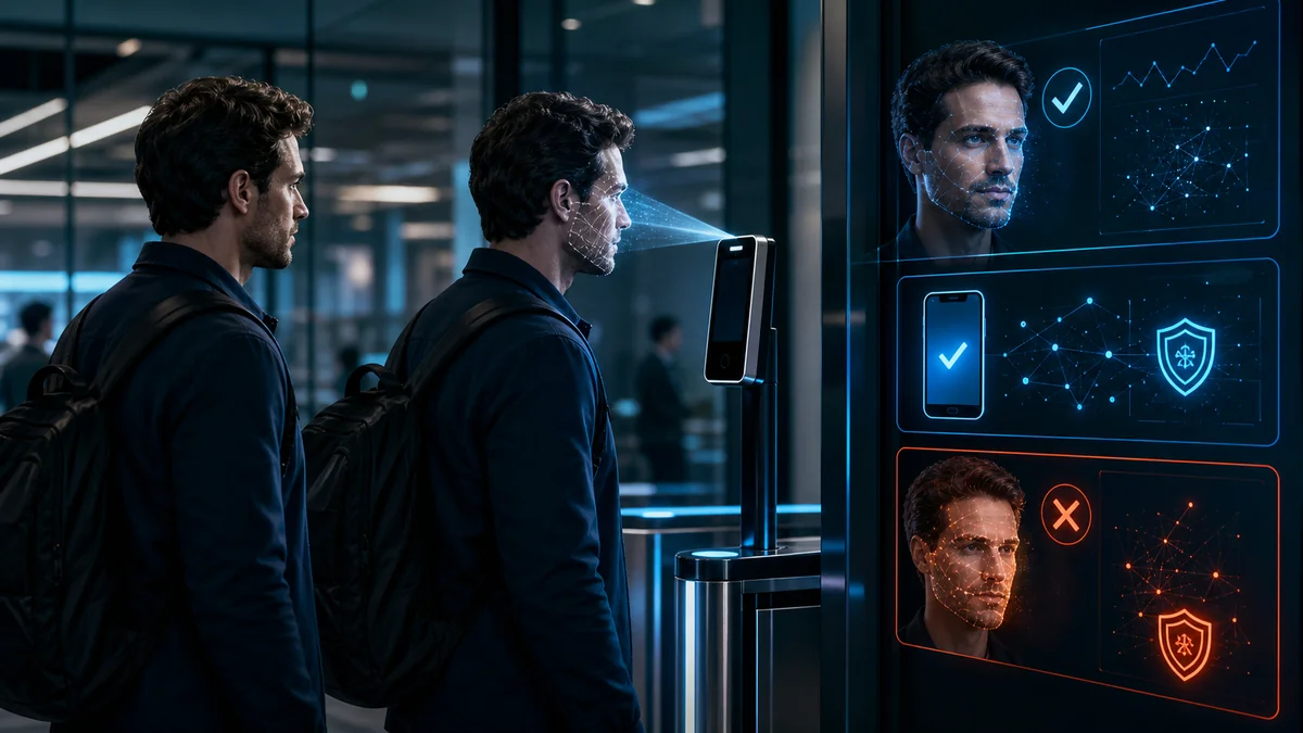 Editorial scene illustrating Where Biometrics Become Particularly Powerful