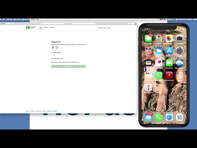 NoPass Registration without passwords