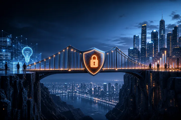 Editorial illustration for Security Shouldn't Slow Growth. It Should Create It..
