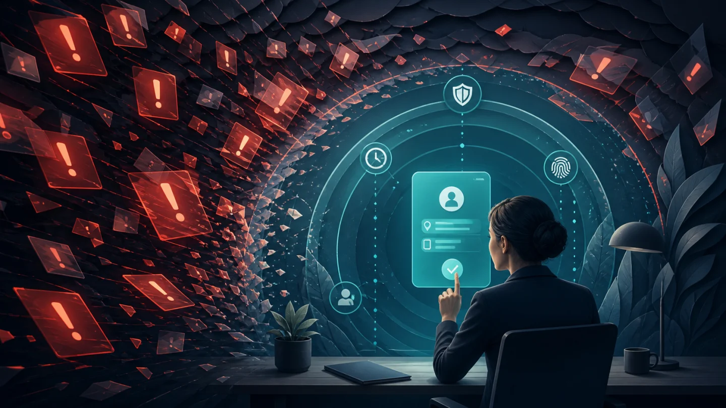 Editorial concept illustrating MFA Fatigue: When Too Much Authentication Becomes a Security Risk
